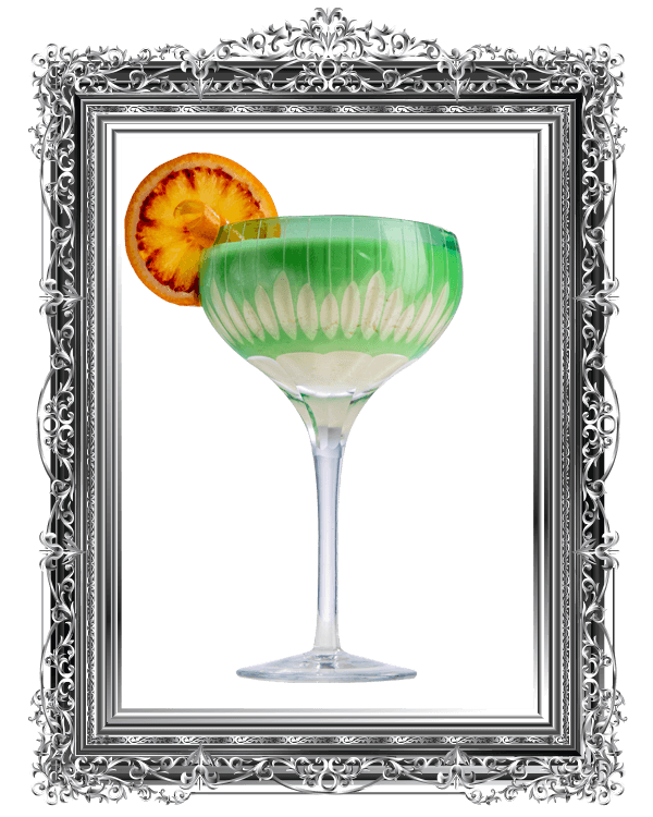 Locksley mint chocolate and orange cocktail