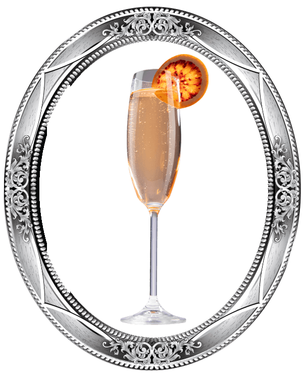 Lady Locksley cocktail flute glass