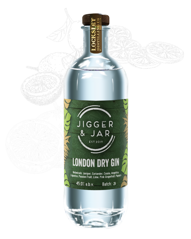 Jigger and Jar Co-Lab Gin