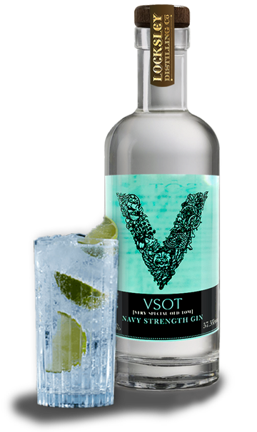 vsot bottle and glass